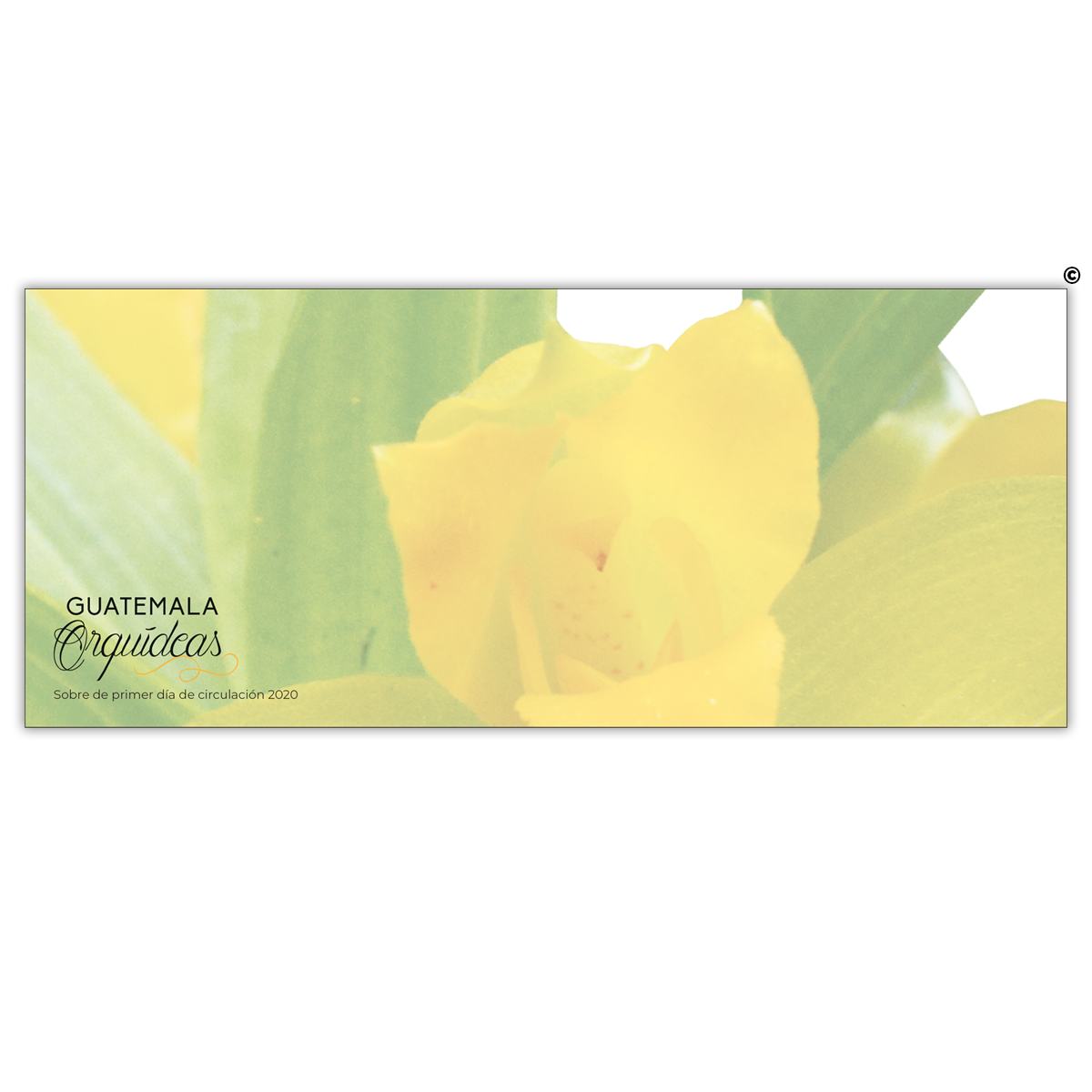 Sobre de Primer Día de Circulación -  Orquídeas de Guatemala
