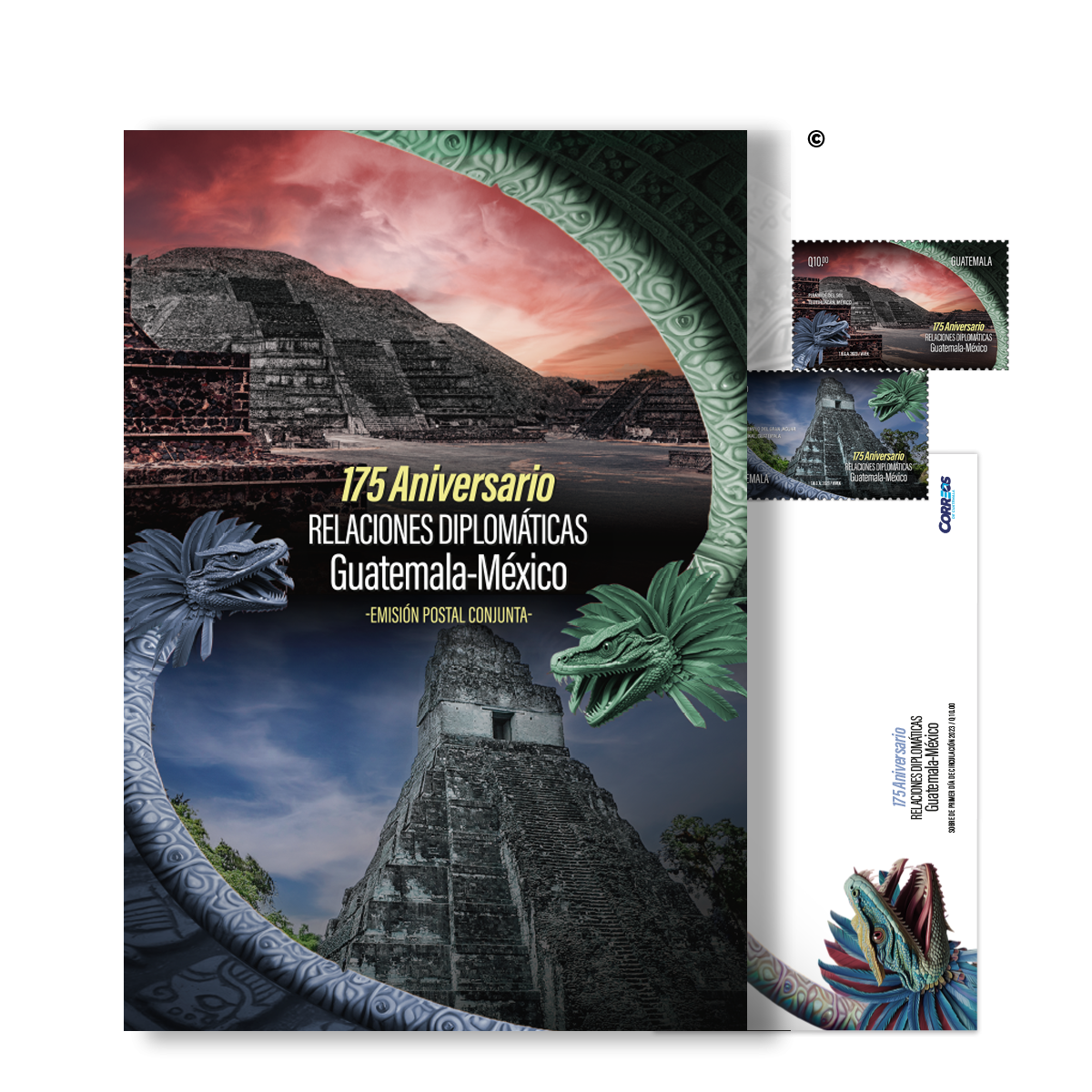 Carpeta - 175 Años Relaciones Diplomáticas entre Guatemala-México