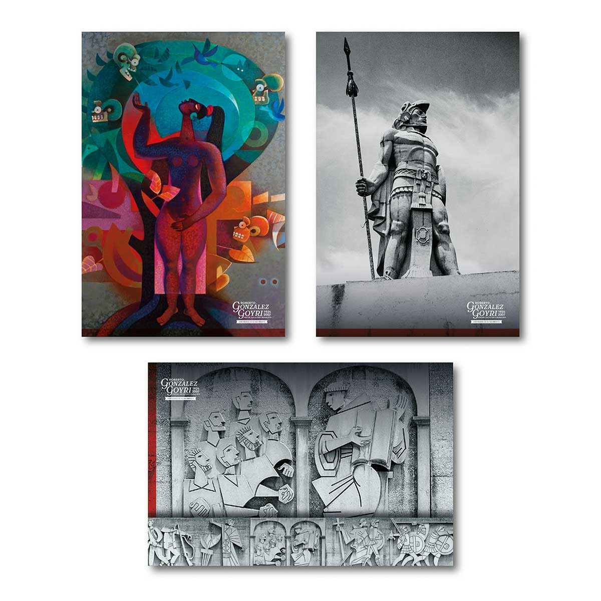 Tarjeta Postal - Roberto Gonzalez Goyry, Centenario de su Nacimiento 1924-2009