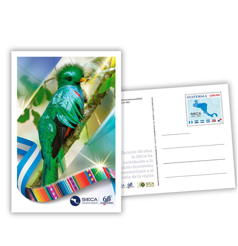 Secretaria de Integración Económica (SIECA) - Tarjeta postal