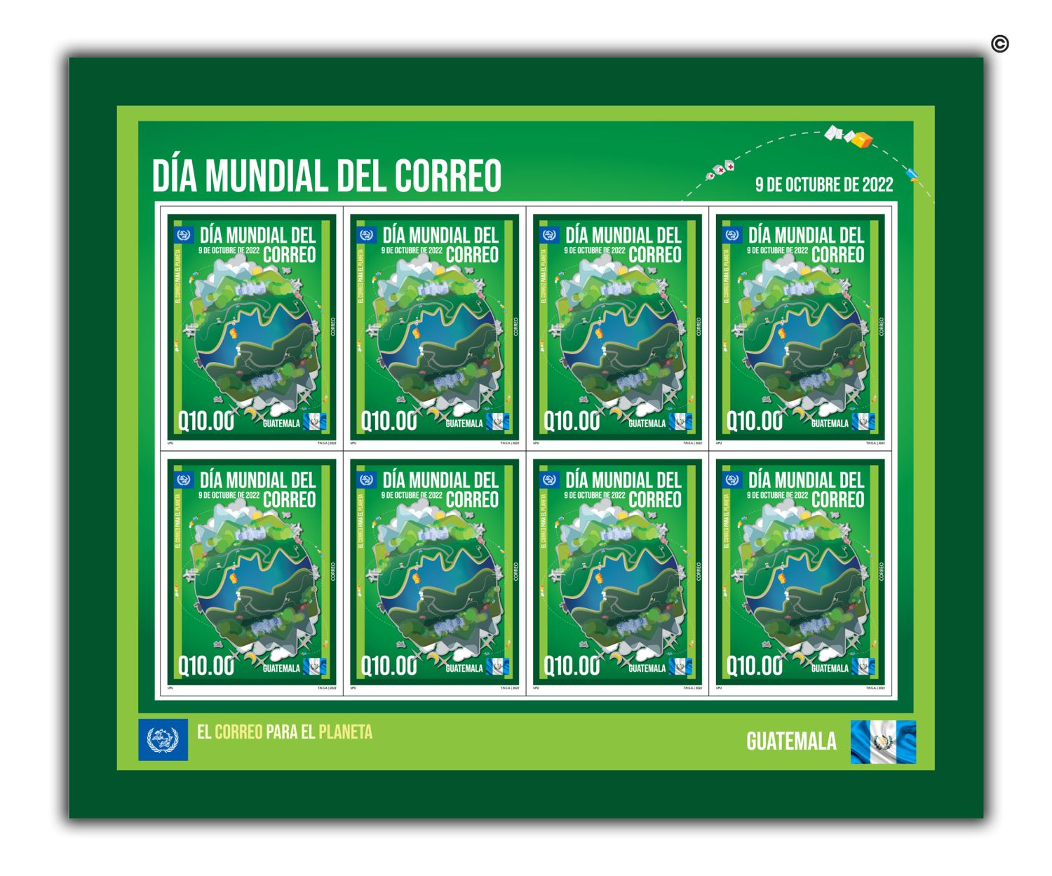 MiniPliego - Día Mundial del Correo