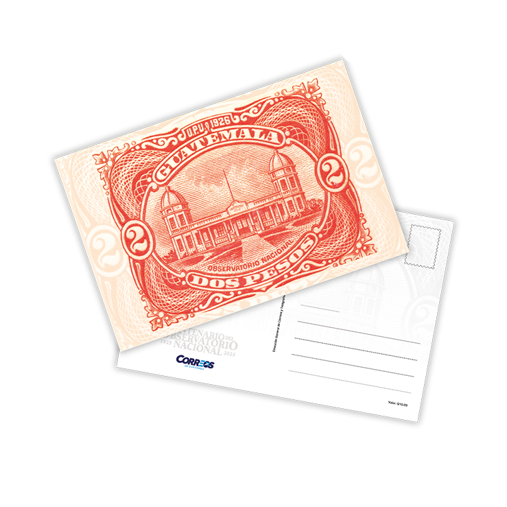 Tarjeta Postal - Centenario del Observatorio Nacional 1925-2027